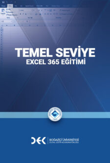 Temel Seviye Excel 365 Eğitimi kitap kapağı